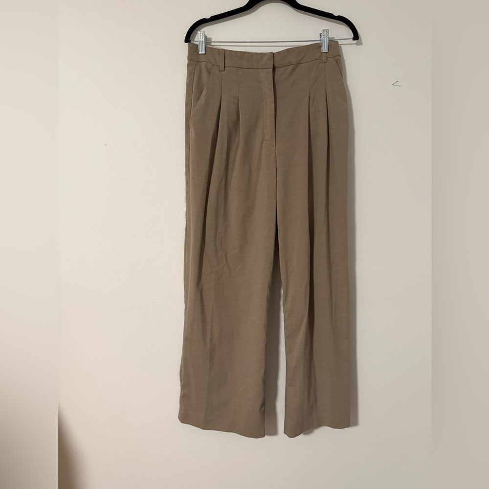 Women’s h&m menswear wideleg trousers